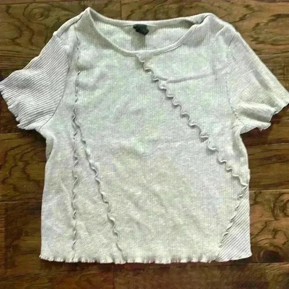 wild fable Tops - Wild Fable ruffle baby tee